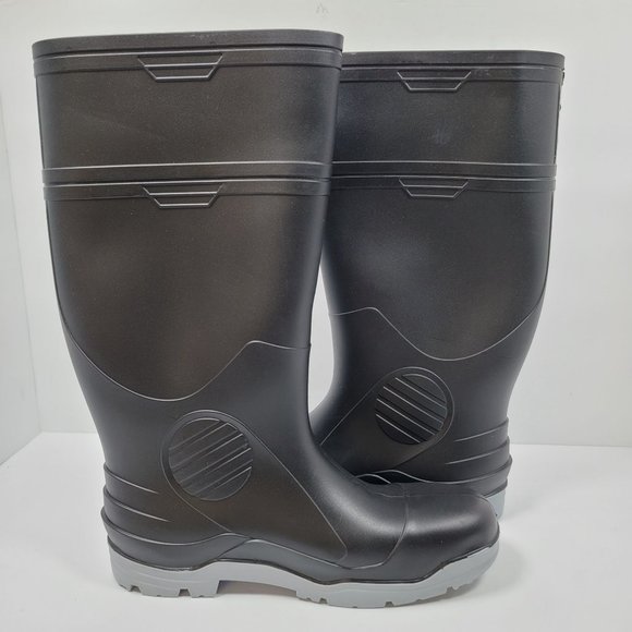 Drypro Men's Waterproof Black Working Boots US Size 11 NWOT - Picture 7 of 11